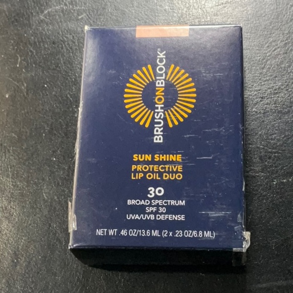 Sun Shine Protective Lip Oil Duo - Blue